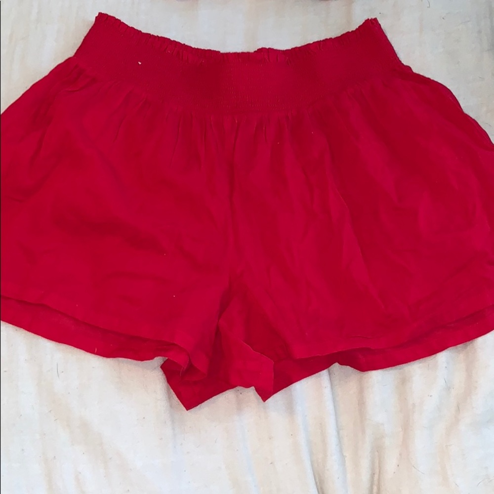 high waisted flowy shorts